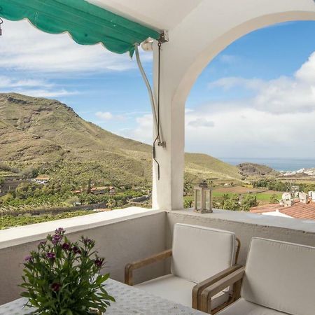 Casa Carmen Agaete Con Terraza Y Vistas Al Mar公寓 外观 照片