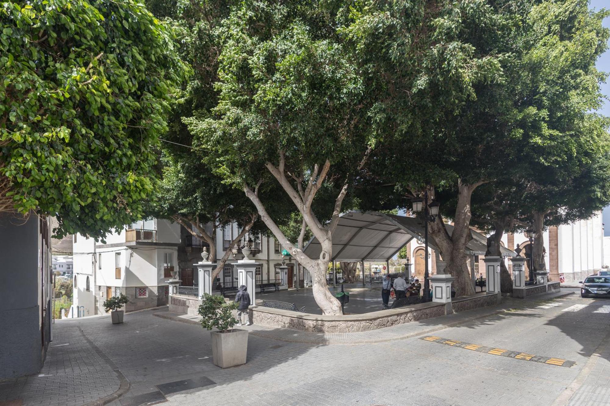 Casa Carmen Agaete Con Terraza Y Vistas Al Mar公寓 外观 照片