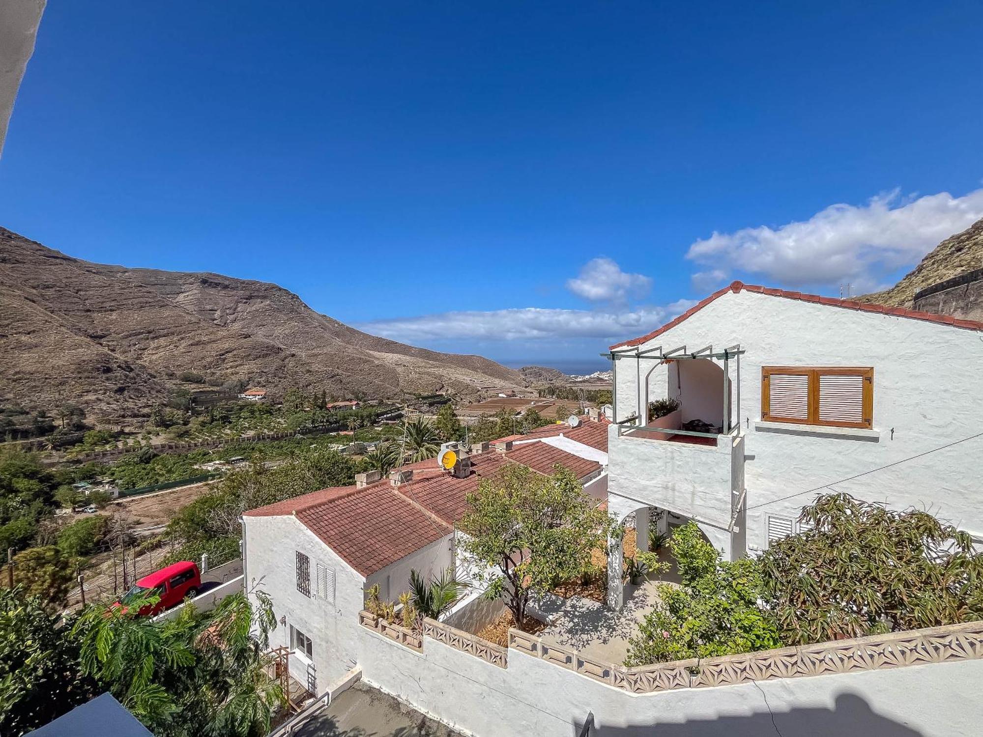 Casa Carmen Agaete Con Terraza Y Vistas Al Mar公寓 外观 照片