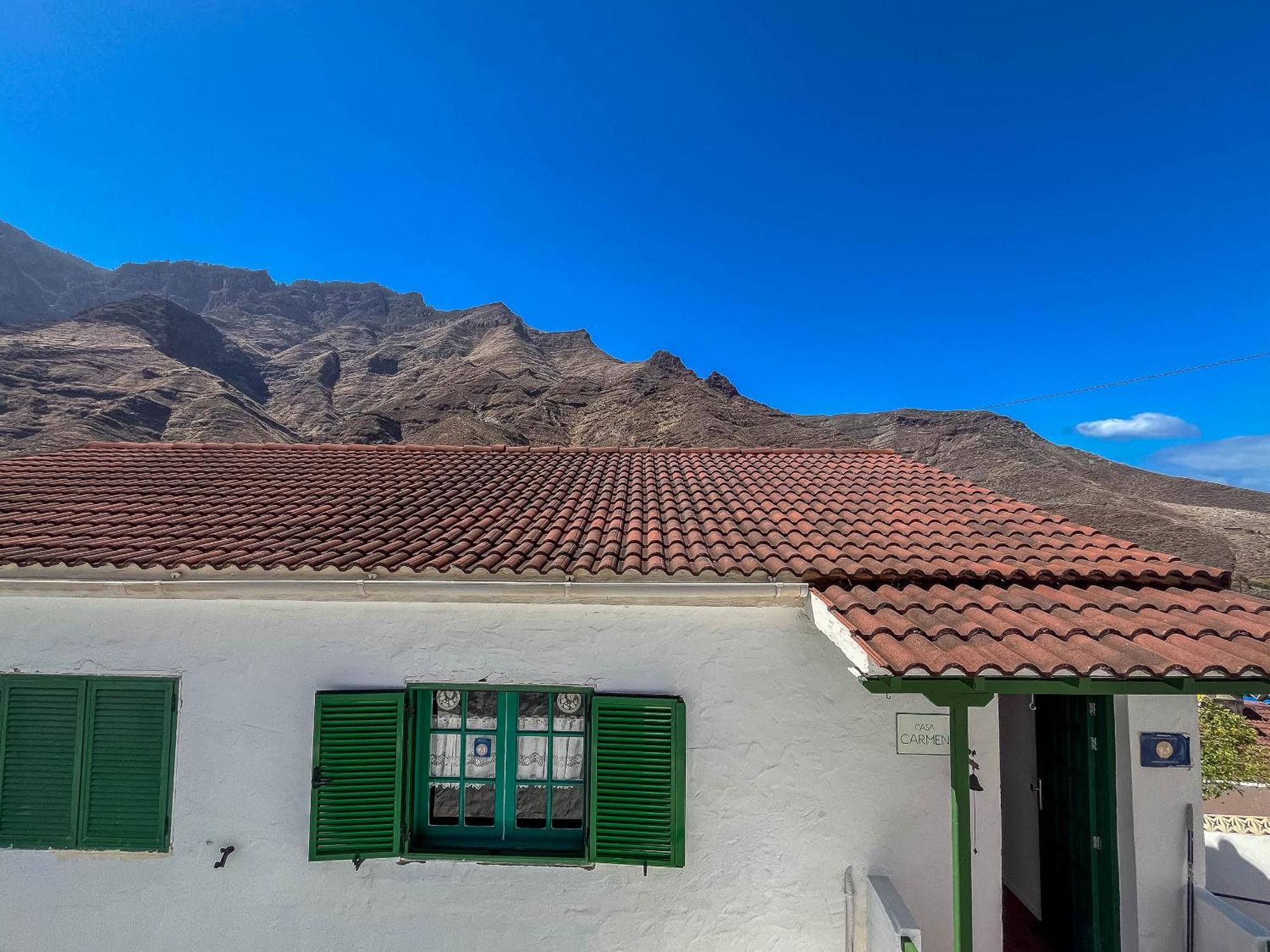 Casa Carmen Agaete Con Terraza Y Vistas Al Mar公寓 外观 照片