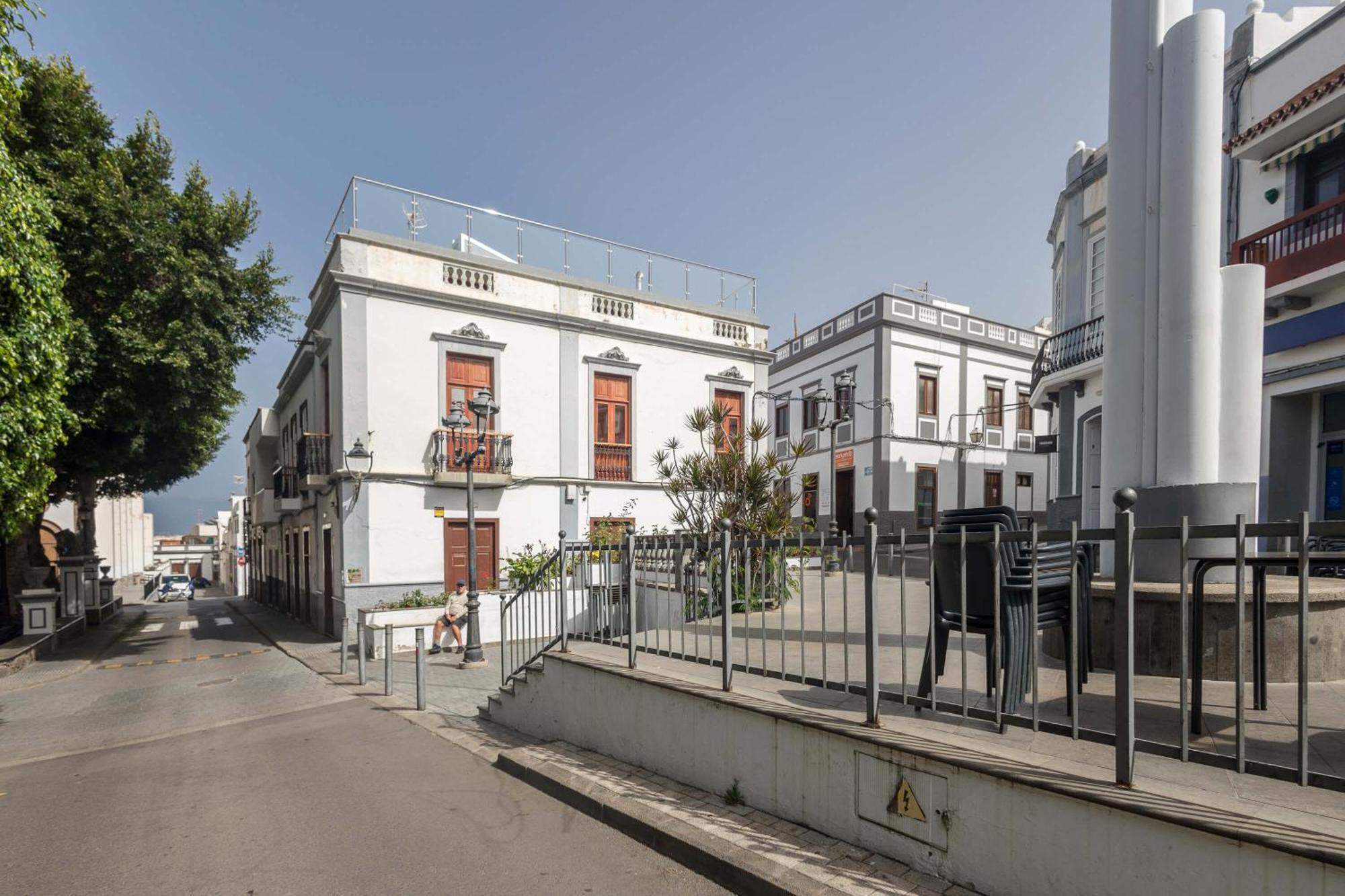 Casa Carmen Agaete Con Terraza Y Vistas Al Mar公寓 外观 照片