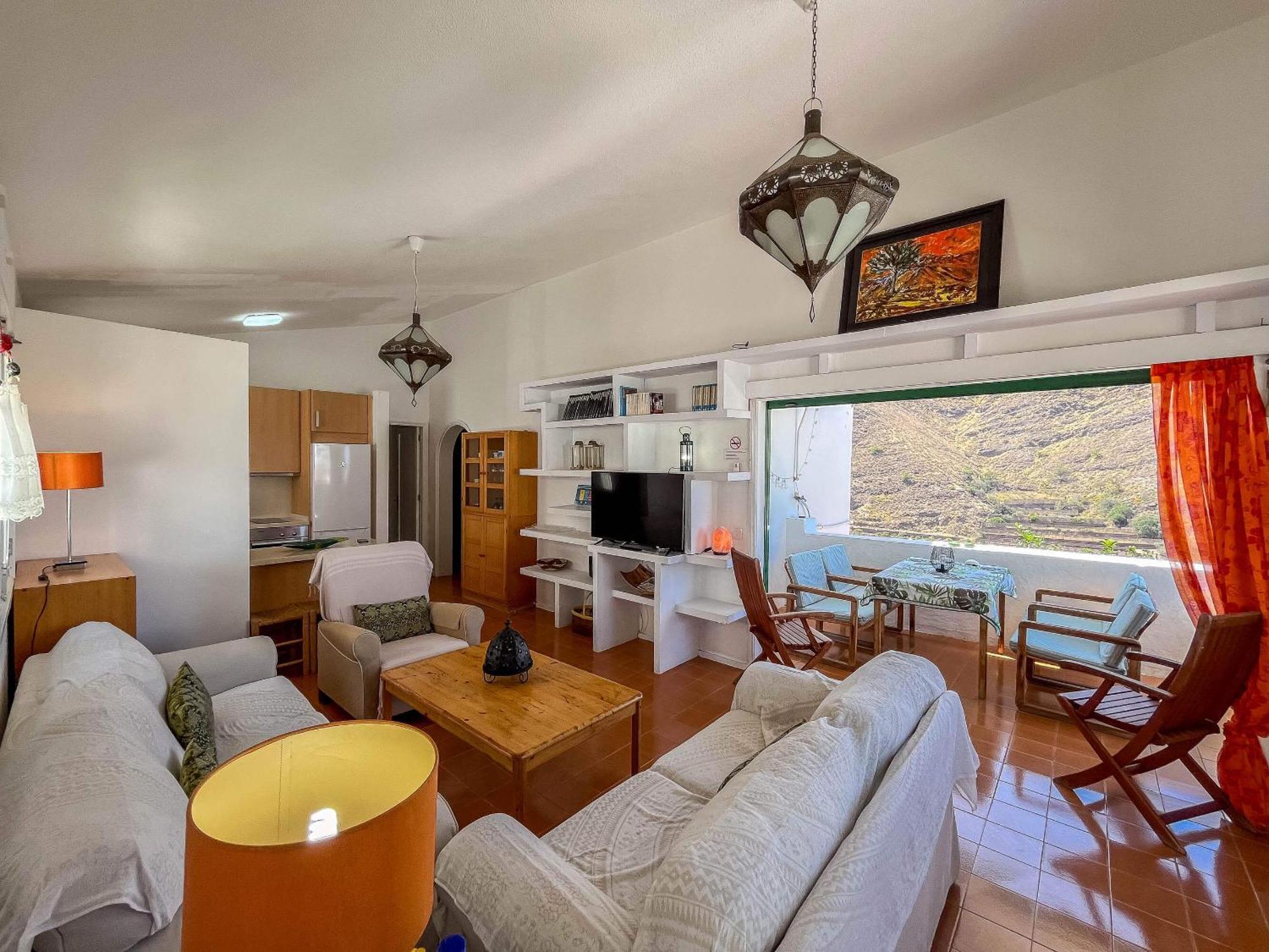 Casa Carmen Agaete Con Terraza Y Vistas Al Mar公寓 外观 照片