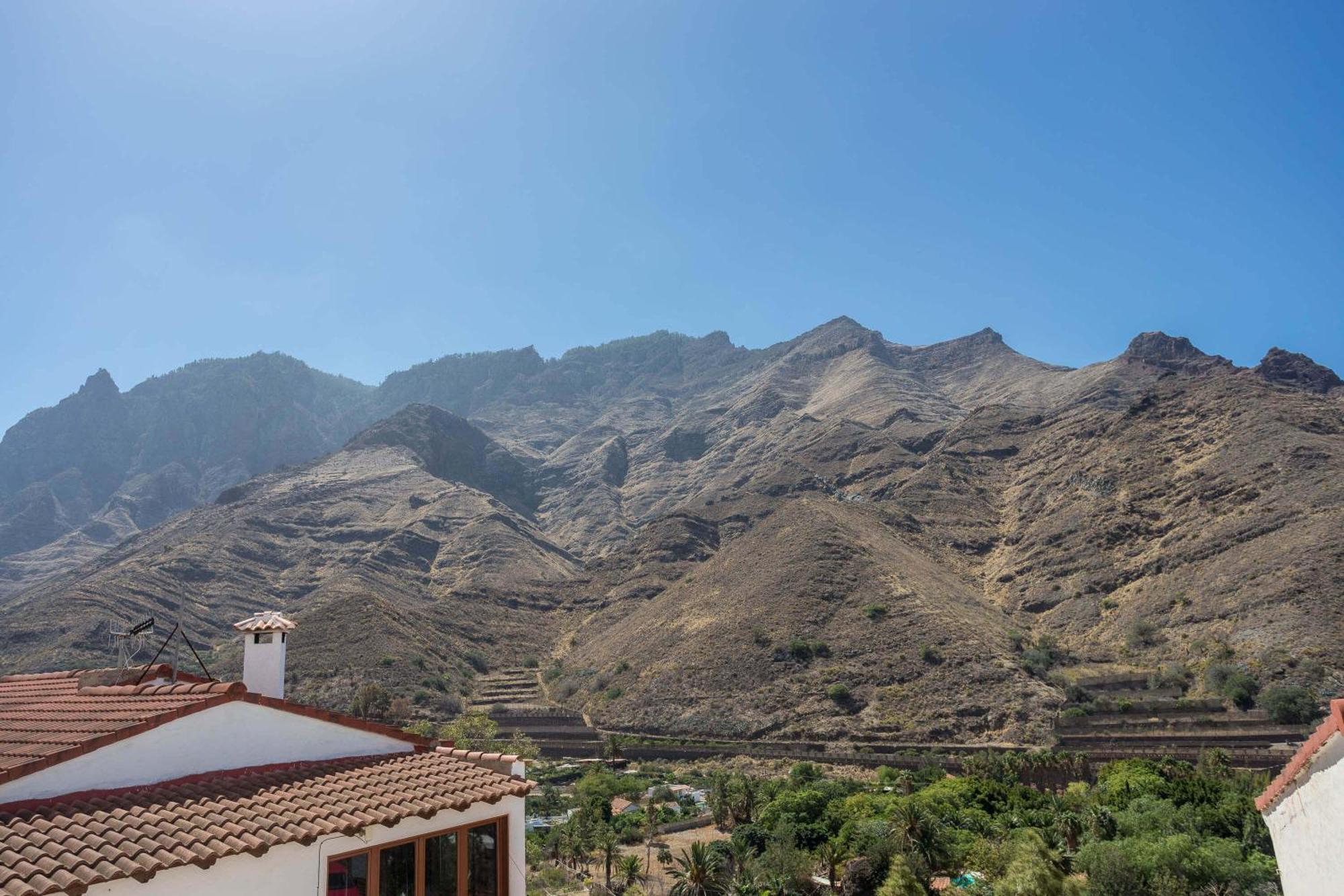 Casa Carmen Agaete Con Terraza Y Vistas Al Mar公寓 外观 照片