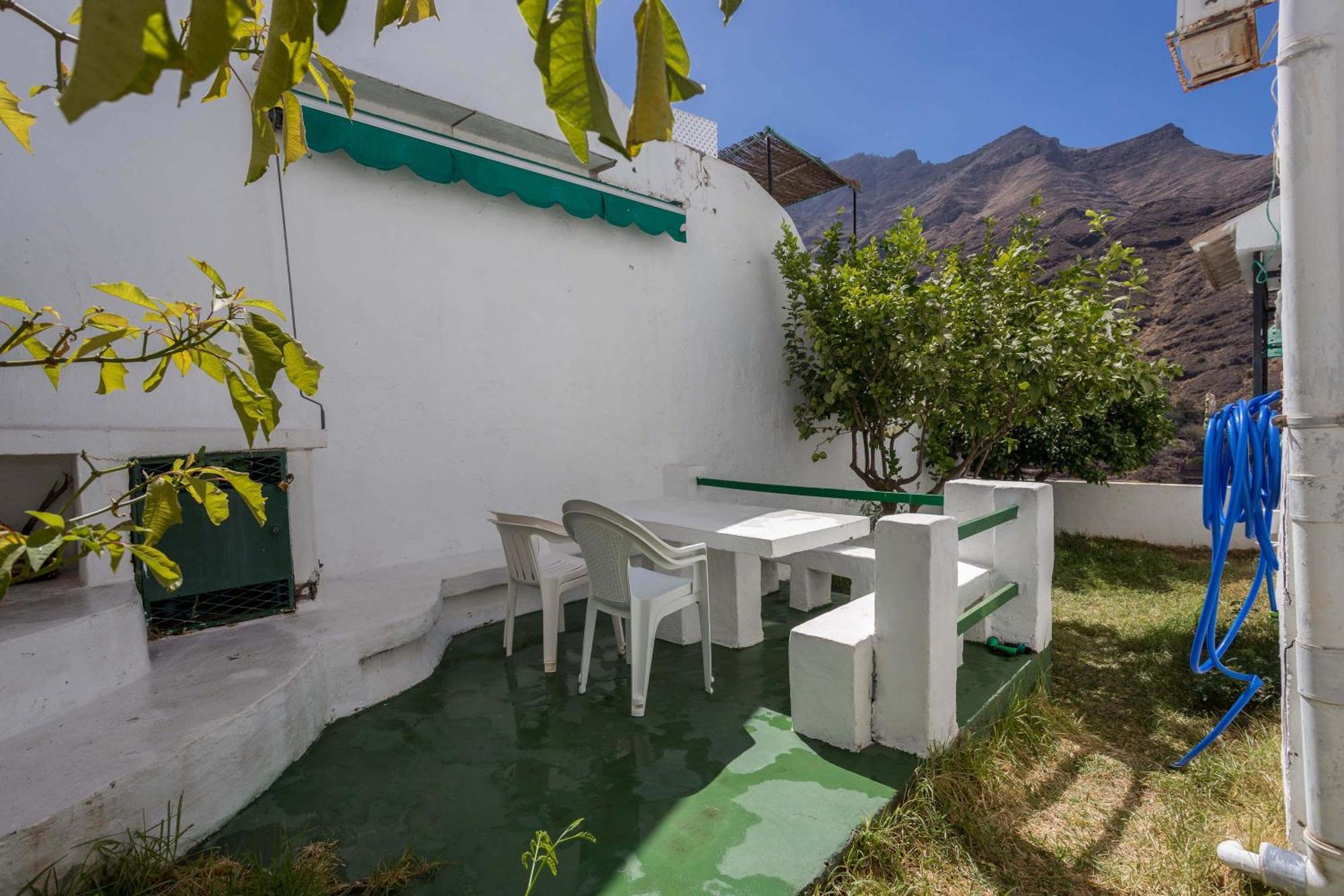 Casa Carmen Agaete Con Terraza Y Vistas Al Mar公寓 外观 照片