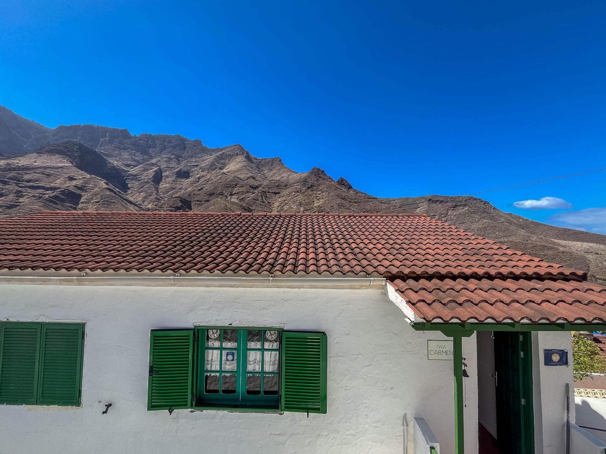 Casa Carmen Agaete Con Terraza Y Vistas Al Mar公寓 外观 照片