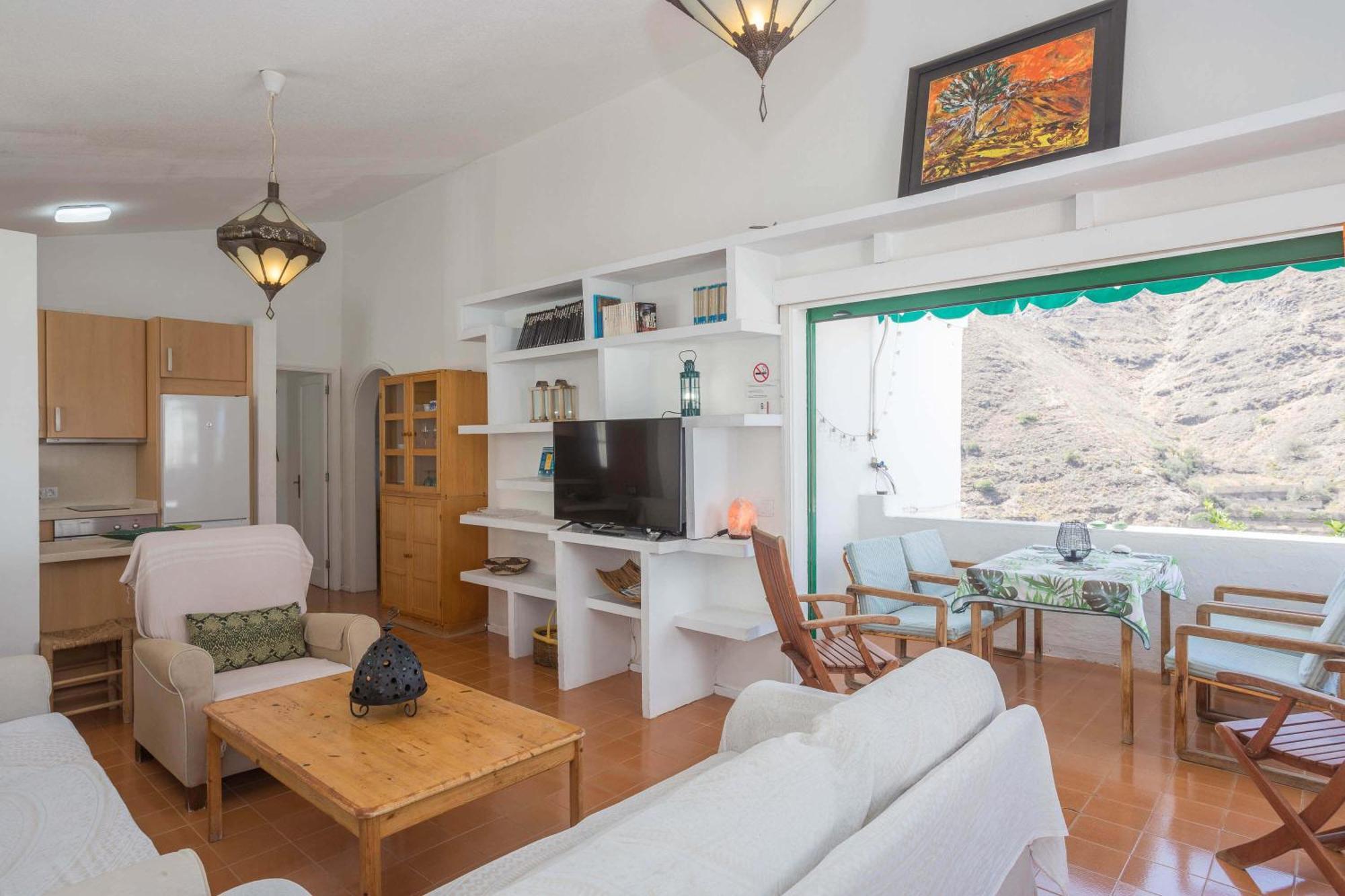 Casa Carmen Agaete Con Terraza Y Vistas Al Mar公寓 外观 照片